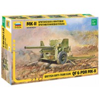 1/35 Zvezda Canon britannique QF 6-PDR MK-II