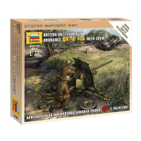 1/72e Zvezda Canon Britannique 2 livres + servants