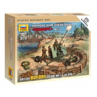 1/72 Zvezda Canon Britannique Bofors 40mm