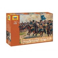 1/72e Zvezda Dragons Suedois de Charles XII