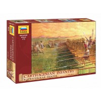1/72e Zvezda Infanterie Carthaginoise 3e-1er Av JC
