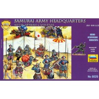 1/72e Zvezda Etat major Samouraï