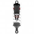 Paire d'amortisseurs 1/8e 120mm BIG BORE 16mm + kit 3 ressorts (H/M/S)