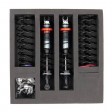 Paire d'amortisseurs 1/8e 95mm BIG BORE 16mm + kit 3 ressorts (H/M/S)