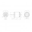 Moteur brushless outrunner KAVAN C3542-1000Kv