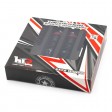 Paire d'amortisseurs 1/8e 95mm BIG BORE 16mm + kit 3 ressorts (H/M/S)