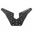Support d'amortisseur arrière Alu. 4mm OAS noir BXR/DB8SL/BX8 RUNNER