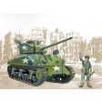 1/35e Italeri Char M4A1 Sherman
