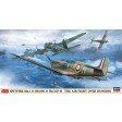 1/72e Hasegawa Spitfire MKI + Bf109E + He111P "“COMBAT AÉRIEN SUR DUNKERQUE""