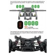 MST RMX 2.0S 2WD Drift Châssis 257mm 1/10e Kit à monter