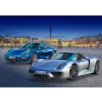 1/24e Revell Model set Porsche 918 Spyder & Panamera