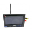 Ecran vidéo 7" 800x480 16/9 TFT 300cd/m² + Rx 5.8Ghz intégré