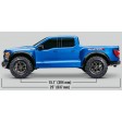 Traxxas Ford Raptor R 4x4 Brushless Rouge 1/10e