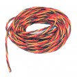 Câble JR silicone torsadé AWG20 - 0,50mm² (5m)
