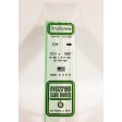 104-Evergreen 10 Baguettes rectangulaires 355x0,25x2,03mm