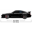 Traxxas 4-TEC DRIFT Nissan 240SX Noir 1/10 SUR-COMMANDE
