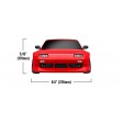 Traxxas 4-TEC DRIFT Nissan 240SX Rouge 1/10
