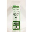 107-Evergreen 10 Baguettes rectangulaires 355x0,25x3,96mm