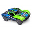 Traxxas Mini Slash 4X4 BL-2S Vert - Prêt à Rouler