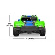 Traxxas Mini Slash 4X4 BL-2S Rose - Prêt à Rouler PRE-COMMANDE