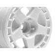 Jantes Blanches FIFTEEN 52 TURBOMAC 26MM (2pcs) 1/10e piste