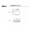 Servo Hitec HS-82MG+ micro/3.4KG CM/0.10s/métal