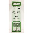 121-Evergreen 10 Baguettes rectangulaires 355x0,50x0,76mm