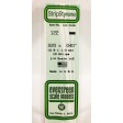 122-Evergreen 10 Baguettes rectangulaires 355x0,50x1,01mm