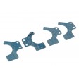 Brake pads, set of 4 SERPENT 901355
