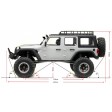 Absima Crawler CR1.8 Yucatan Gris clair 1/8e - Prêt à rouler SUR-COMMANDE
