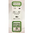 133-Evergreen 10 Baguettes rectangulaires 355x0,76x1,52mm
