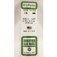 136-Evergreen 10 Baguettes rectangulaires 355x0,76x3,17mm