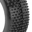 AKA Roues  jantes EVO blanche 1/8 BUGGY I-BEAM ULTRASOFT LONG LIFE (2)