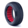 AKA Roues jantes EVO blanche 1/8 BUGGY I-BEAM SUPERSOFT LONG LIFE (2)