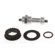 Front axle alu. + 24t pulley SERPENT 801240