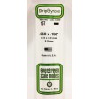 157-Evergreen 9 Baguettes rectangulaires 355x1,52x3,96mm