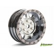 Roues Louise RC CR-ROWDY Chromées Noir 1.9" super soft Crawler 1/10e