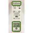 166-Evergreen 8 Baguettes rectangulaires 355x2,03x3,17mm