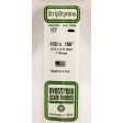 177-Evergreen 7 Baguettes rectangulaires 355x2,54x3,96mm