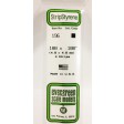 196-Evergreen 4 Baguettes carrées 355x4,77x4,77mm