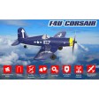 Volantex Corsair F4U V2 6 Axes Gyro EPP Prêt à voler
