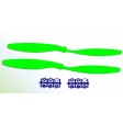 Hélice Gemfan Slow Fly vert – 12x4.5" (2 pcs) Horaire