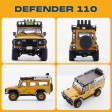 FMS 1/10 Land Rover Defender 110 FCX10 Scaler ARTR kit (RS) Camel Trophy