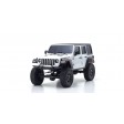 Kyosho Mini-Z 4X4 Mx-01 Jeep Wrangler Rubicon Blanc Brillant