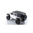 Kyosho Mini-Z 4X4 Mx-01 Jeep Wrangler Rubicon Blanc Brillant Limitée + LED