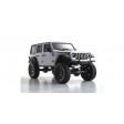 Kyosho Mini-Z 4X4 Mx-01 Jeep Wrangler Rubicon Blanc Brillant Limitée + LED