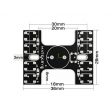 Matek Double barre de LEDs WS2812B & Buzzer Dual Modes
