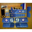 RC Factory Crack Camel bleu 875mm Kit