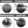 Volantex Mitsubishi Zero 6 Axes Gyro EPP - Prêt à voler