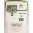 2100-Evergreen Plaque "V" 152x304x0,5x2,54mm